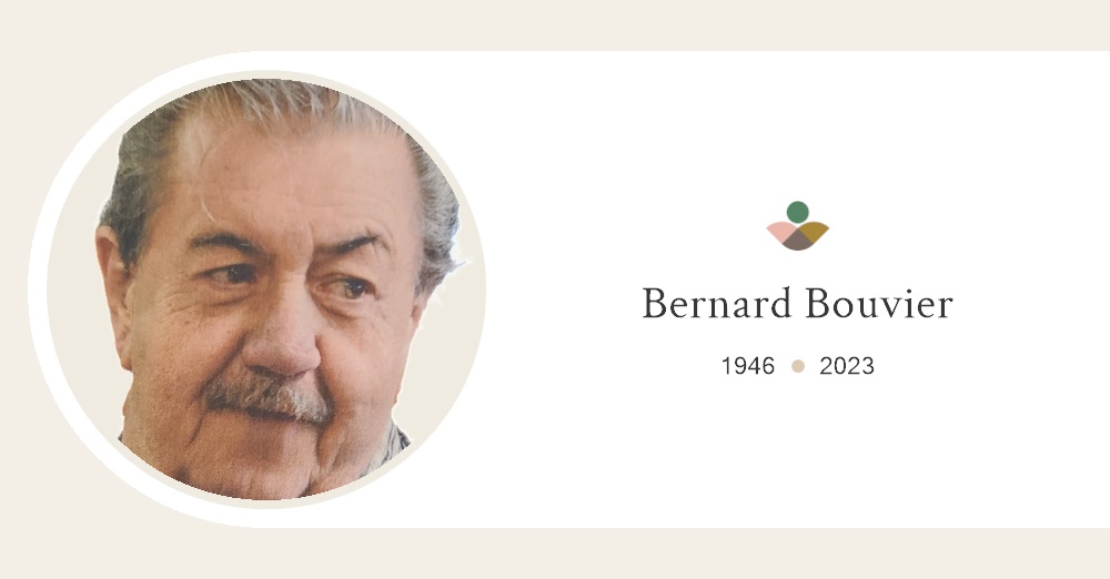 Bernard Bouvier (1946 - 2023) | Montréal, QC | Avis de décès | Funera
